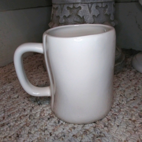 Rae Dunn "Dad Fuel" Oversized Ivory & Black Coffee Mug - Picture 3 of 7